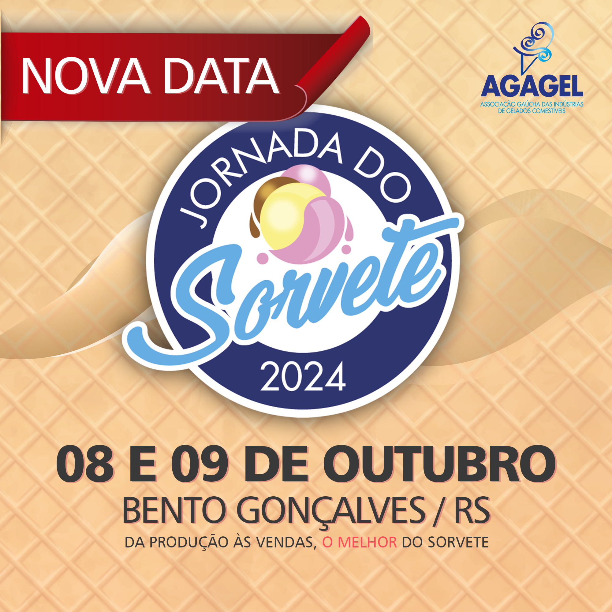 Agagel transfere Jornada do Sorvete 2024 para outubro – Agagel